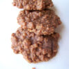 No Bake Chocolate Oatmeal Cookies