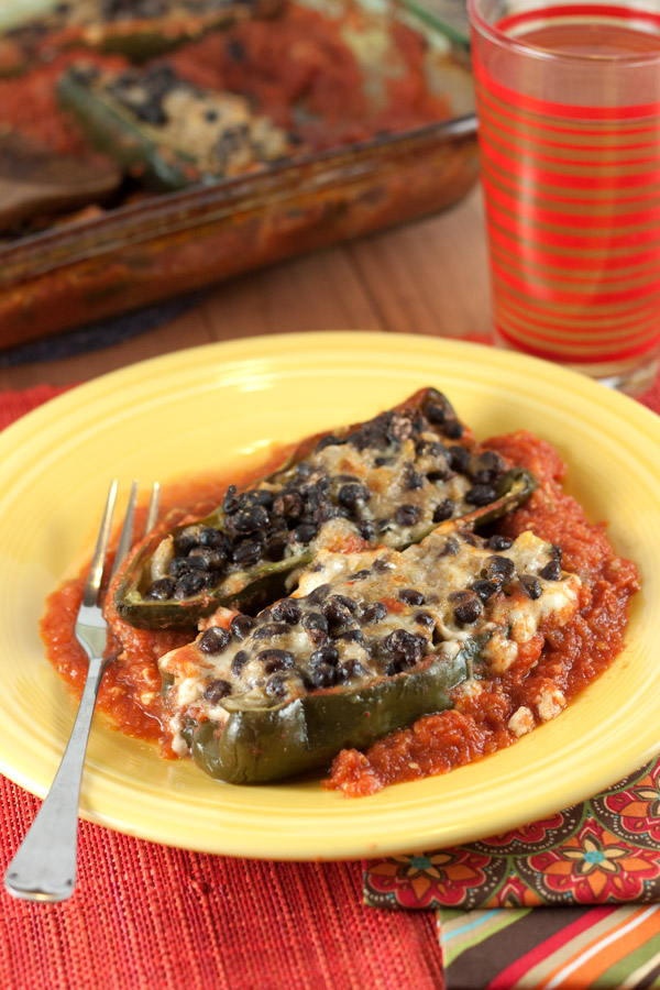 Stuffed Poblanos