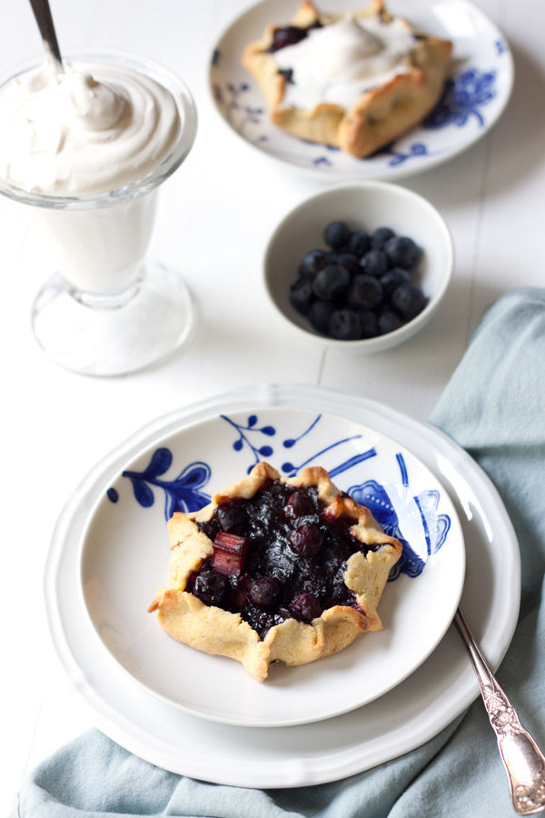 Blueberry-Rhubarb Tart